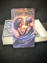 Load image into Gallery viewer, Regal Tarot Deck by Simply Melanated - The Lovers Card