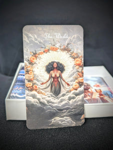 Regal Tarot Deck by Simply Melanated - The World